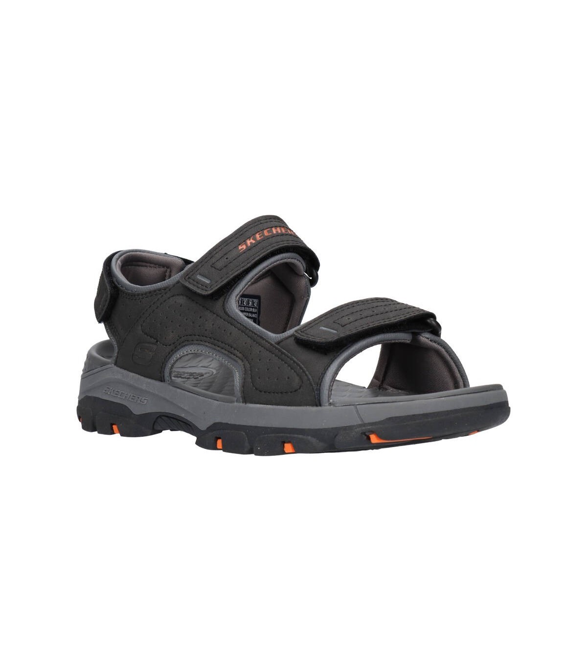 SKECHERS 204105 BLK Hombre Negro 27555 Zapater as RIN