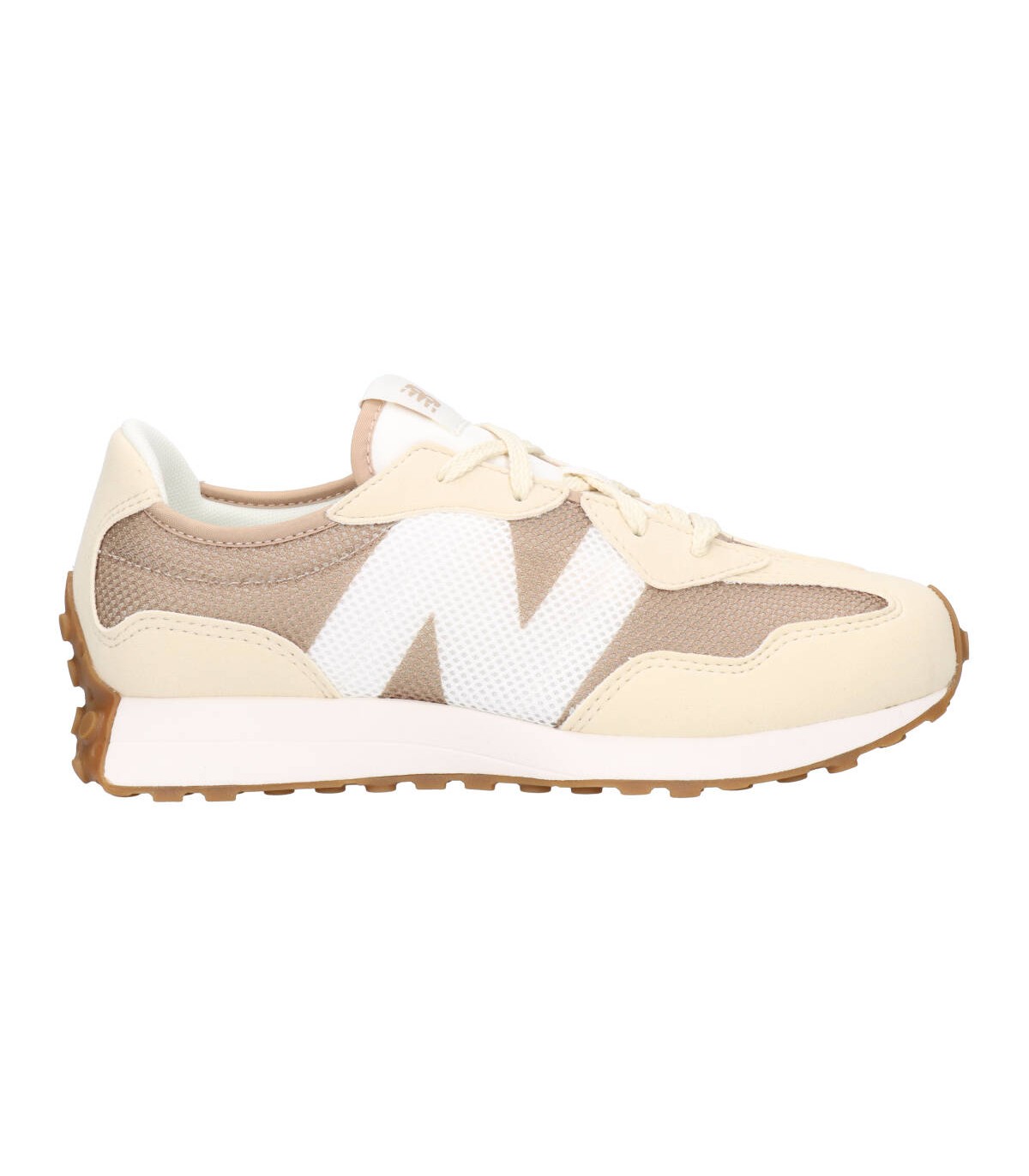 New balance beige top mujer tacon