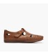 Kiowa sandalia velcro hombre MARRON