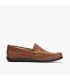 Mocasín liso piel hombre MARRON