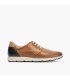 Blucher casual hombre piel cordones MARRON CLARO