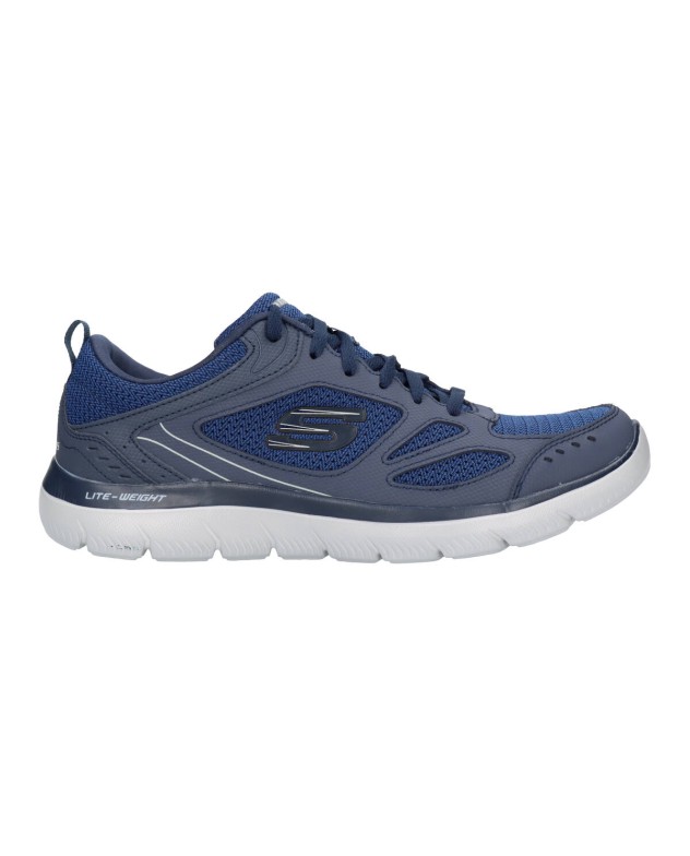 SKECHERS 52812 NVY Hombre Azul marino