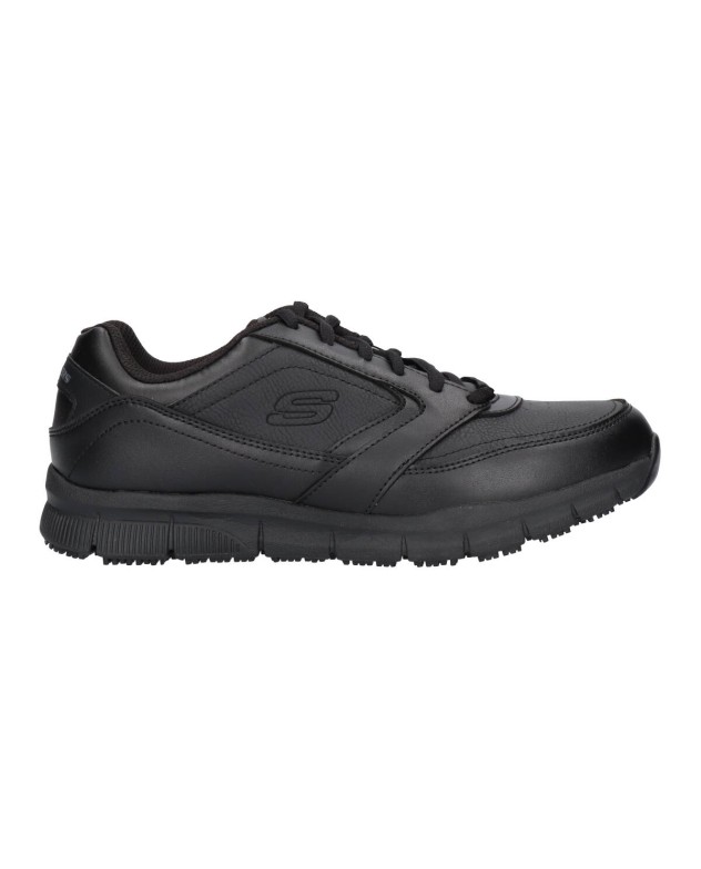 SKECHERS 77235EC BLK Mujer Negro