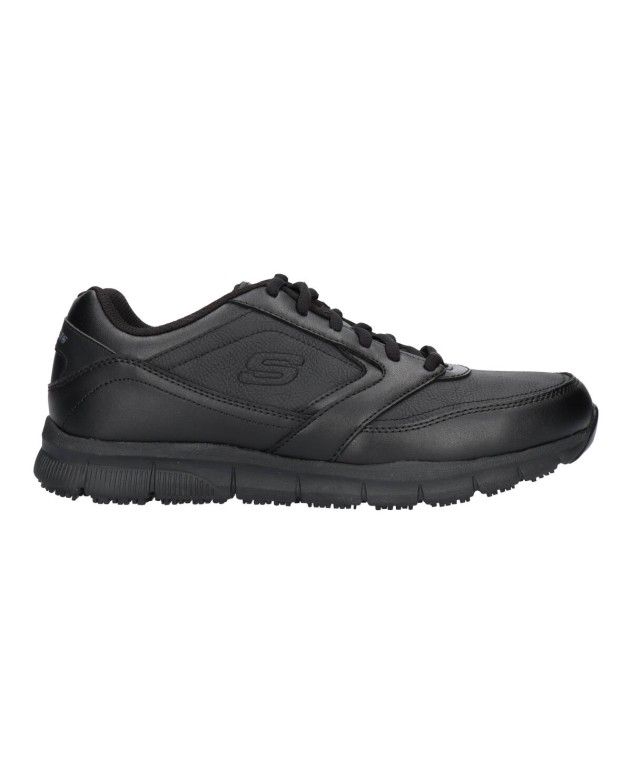 SKECHERS 77156EC BLK Hombre Negro