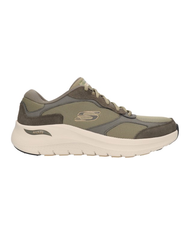 SKECHERS 232702 OLV Hombre Kaki