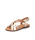 ALGAR W0X Sandalia Mujer Beige